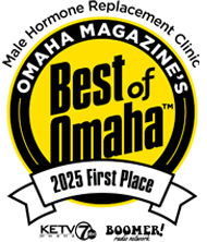 Omaha Magazine - Best of Omaha 2025 First Place - Male Hormone Replacement Clinic