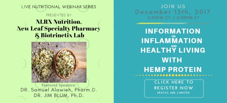 NLRX Nutrition: Hemp Webinar